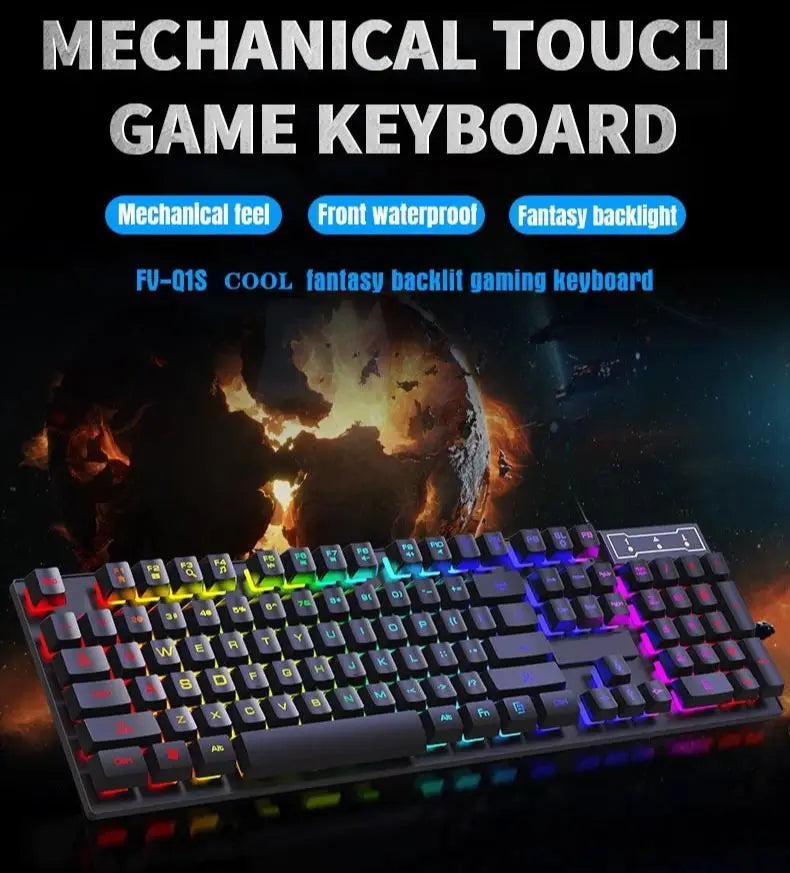 Teclado e Mouse Gamer