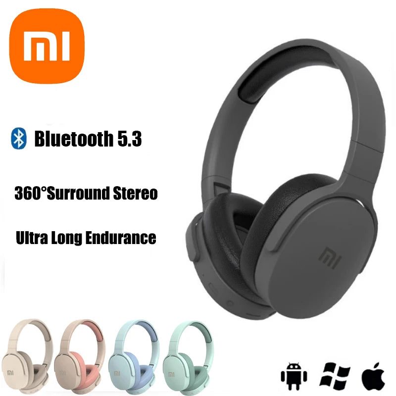 Xiaomi-P2961 Fones de ouvido sem fio, Bluetooth 5.3, fone de ouvido portátil para Samsung e iPhone.